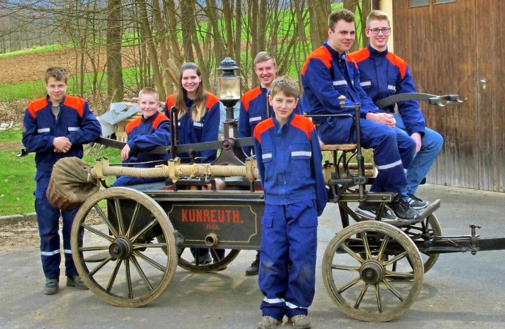 Kunreuth fire department active for 150 years